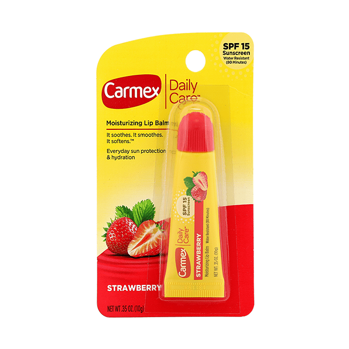 مرطب شفاه طبي بالفراولة من Carmex بحجم 10 جم