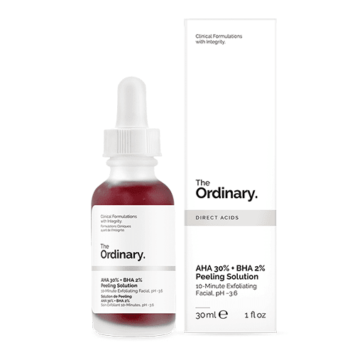 محلول تقشير مع AHA 30% + BHA 2% من  The Ordinary بحجم 30 مل